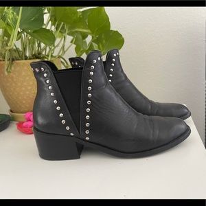 Steve Madden studded booties